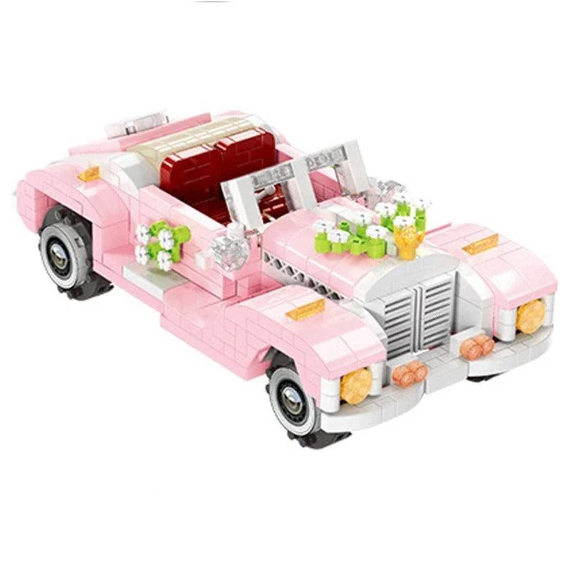 Colored Retro Car | Building Blocks