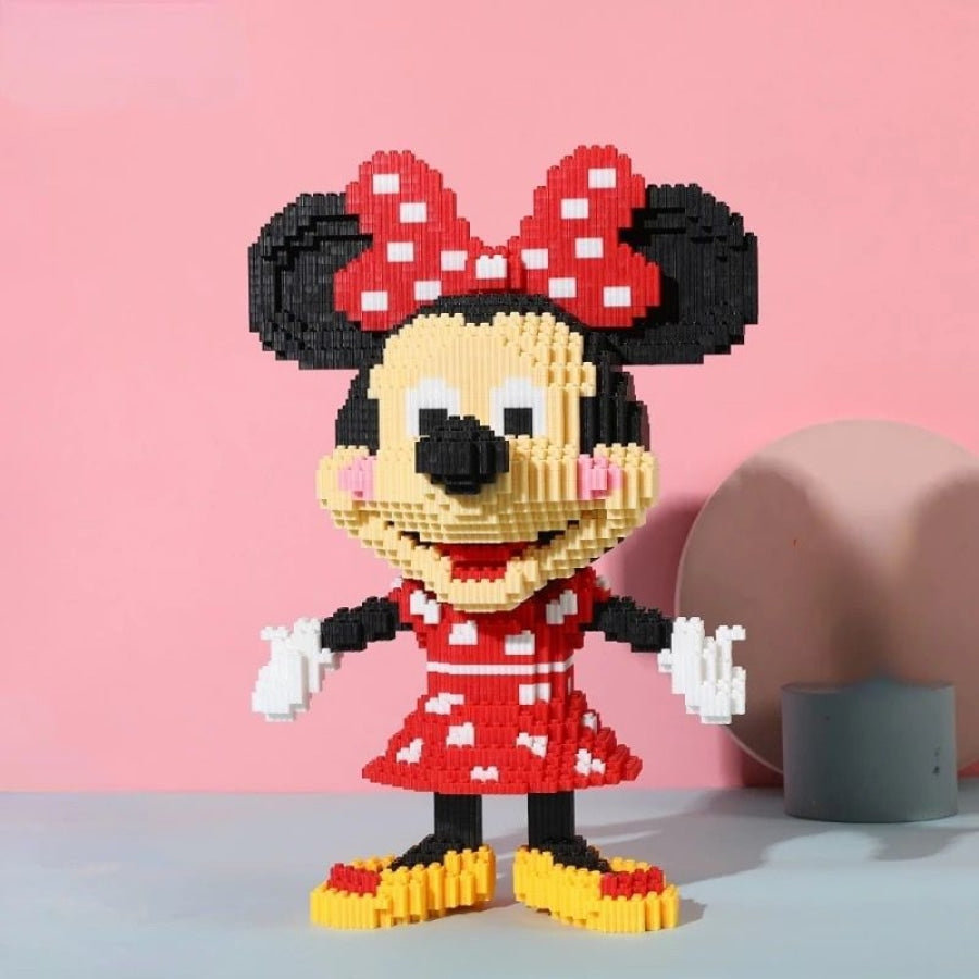 Mega Mouse in a Red Dress | Building Blocks