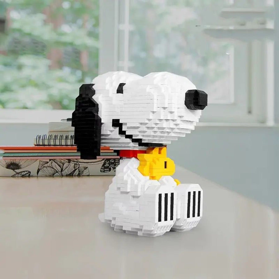 Cute Fictional Beagle | Building Blocks