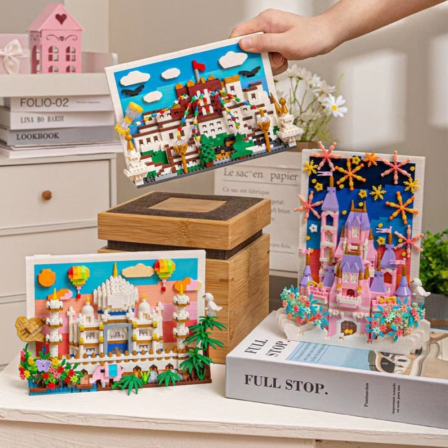 Taj Mahal Photo Frame | Building Blocks
