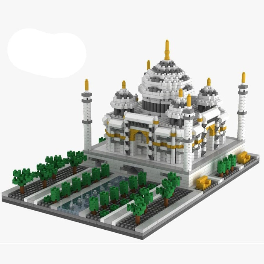 Taj Mahal with Garden | Building Blocks
