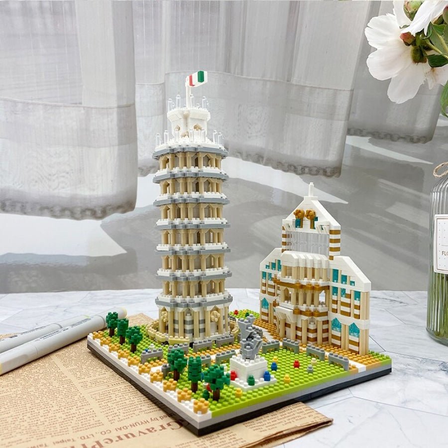 Leaning Tower of Pisa + Building | Construction Blocks