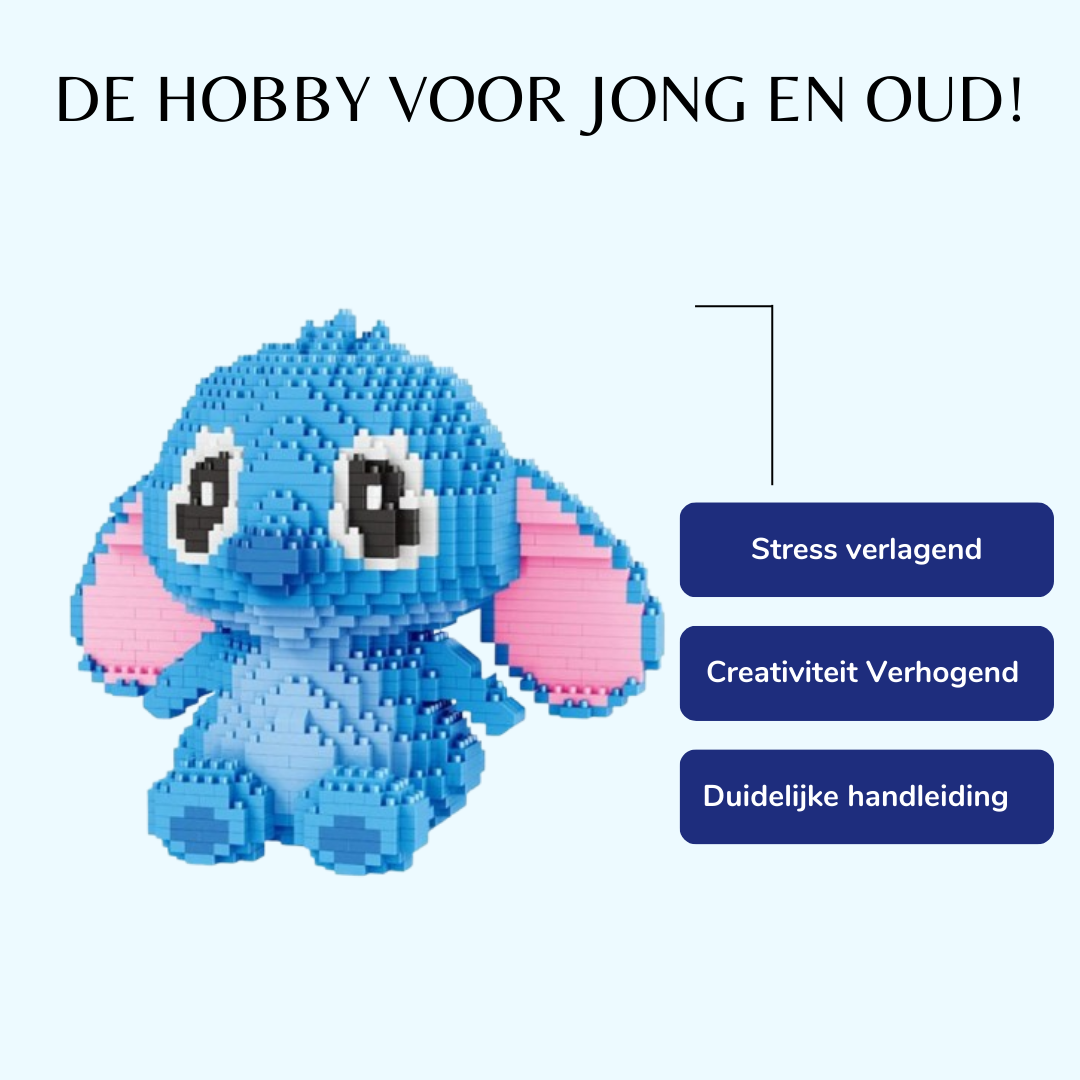 Sad Blue Creature | Building Blocks