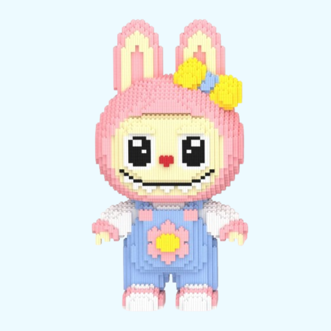 Pink Labubu | Building Blocks