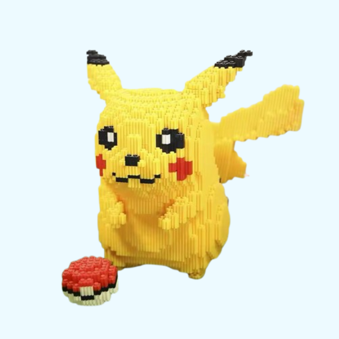 Yellow Lightning Beast with Ball | Building Blocks