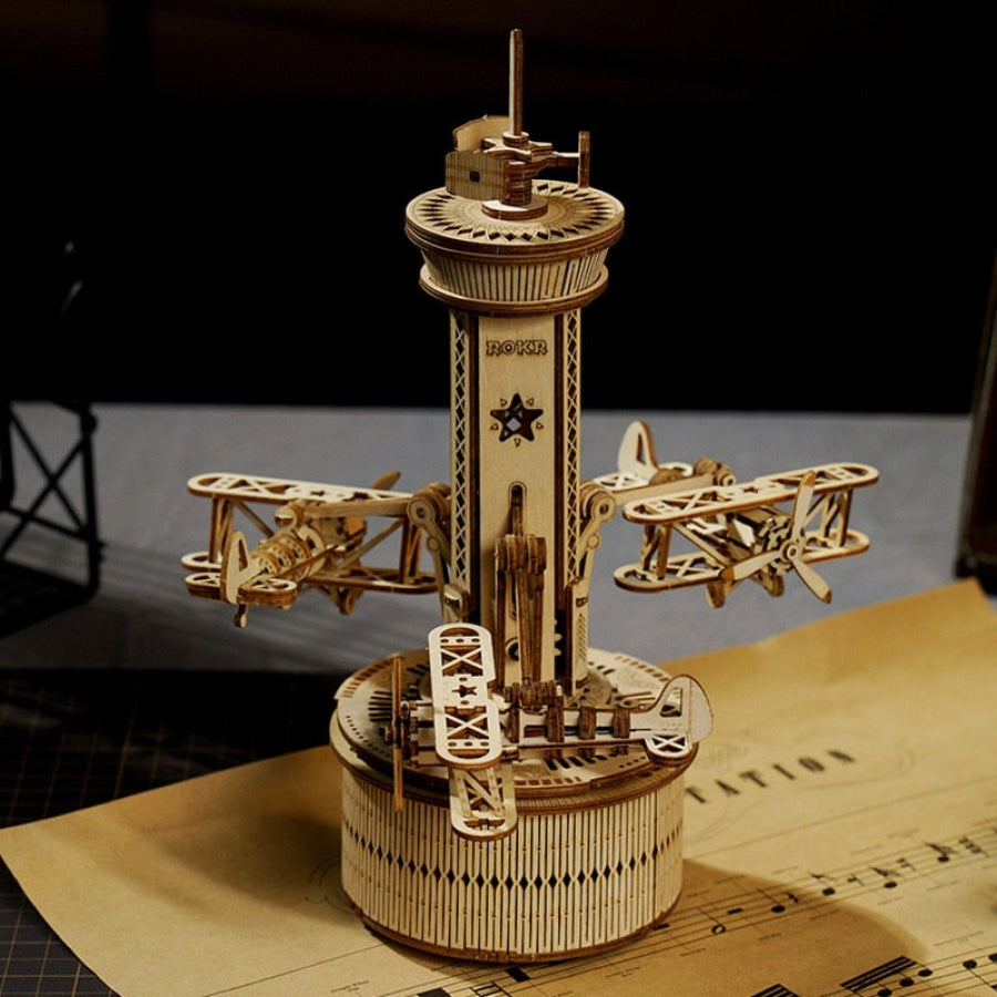 Airplane Control Tower | Wooden Construction Kits