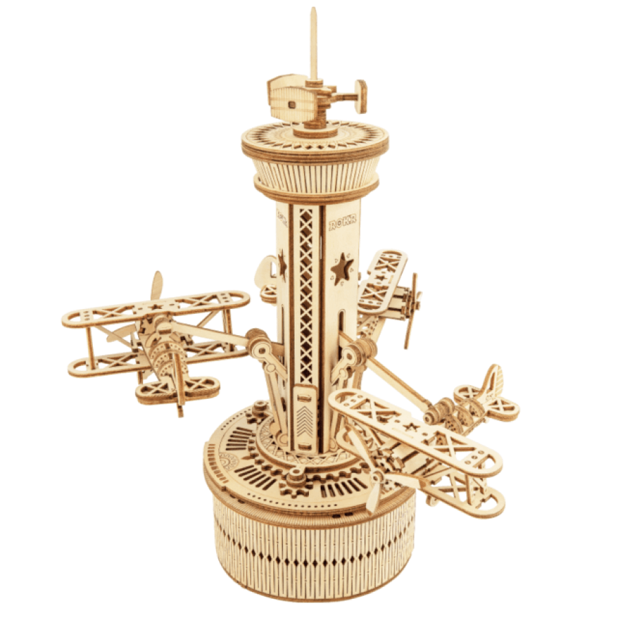 Airplane Control Tower | Wooden Construction Kits