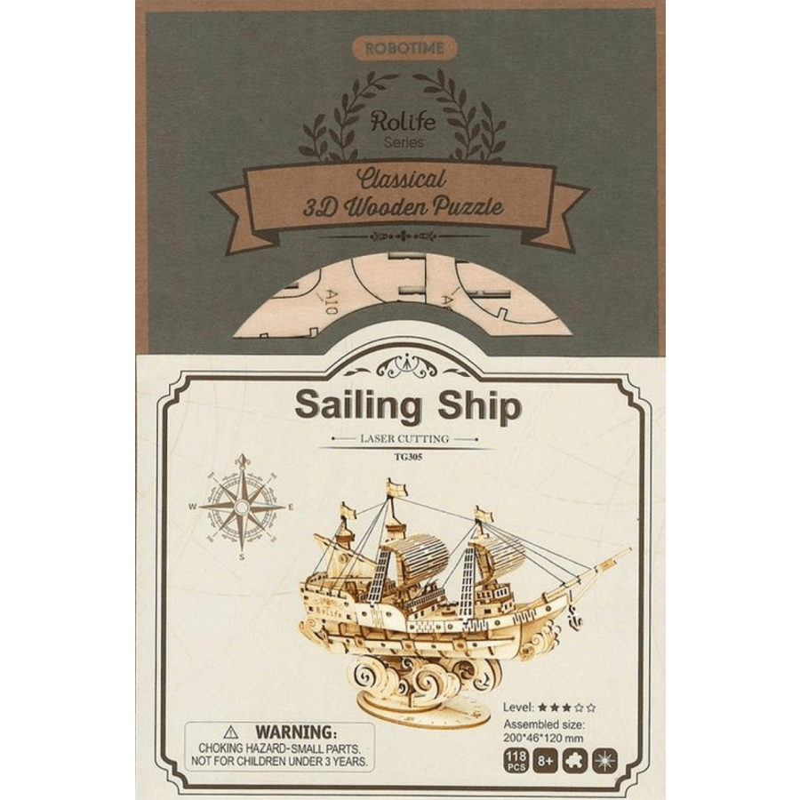 Sailing Ship | Wooden Construction Kits