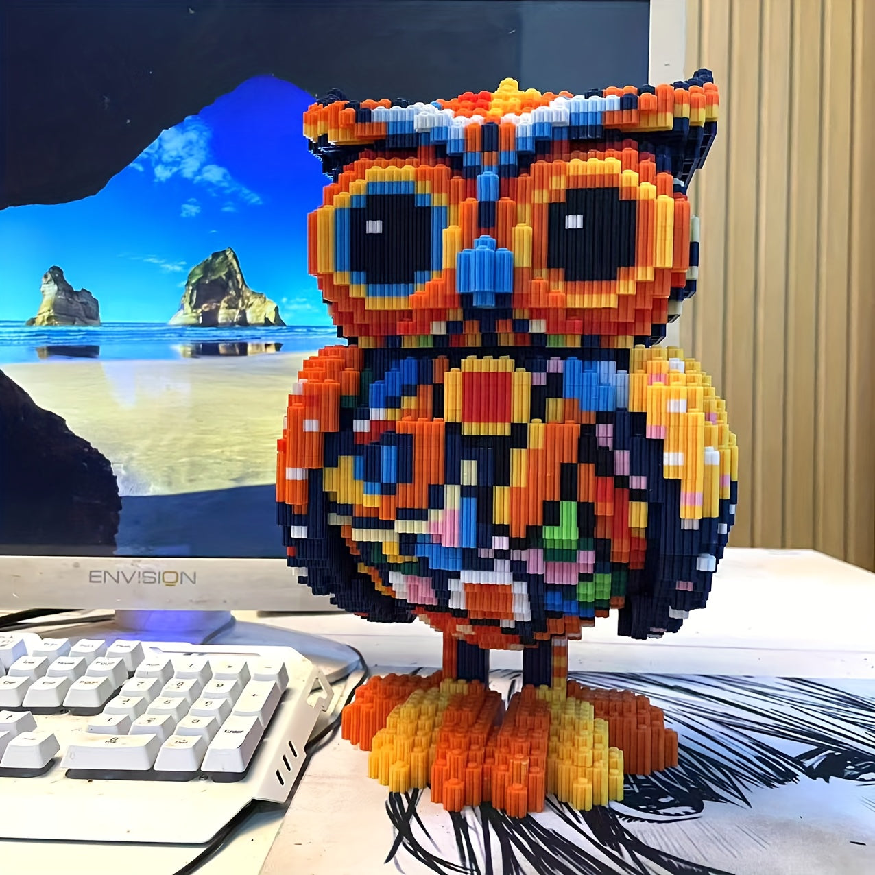 Colorful Owl | Building Blocks