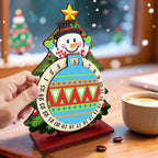 Snowman in Christmas Tree | Calendar | Diamond Painting