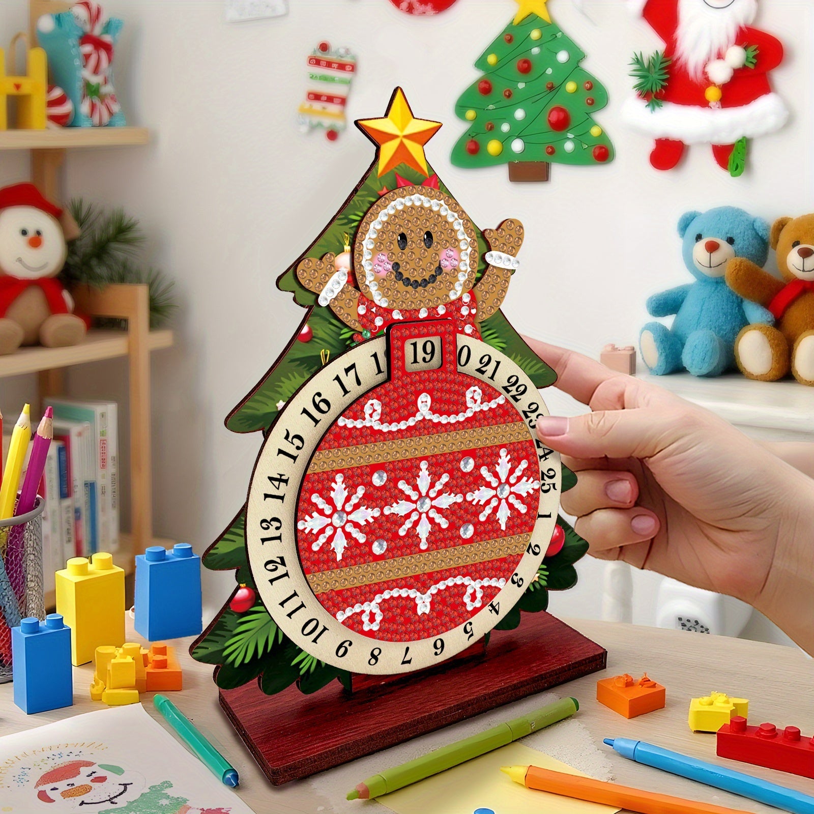 Cookie in Christmas Tree | Calendar | Diamond Painting