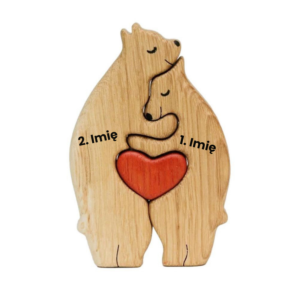 Wooden Bear Family | Personalized, Unique, and Original