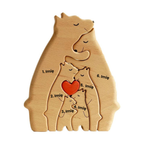 Wooden Bear Family | Personalized, Unique, and Original