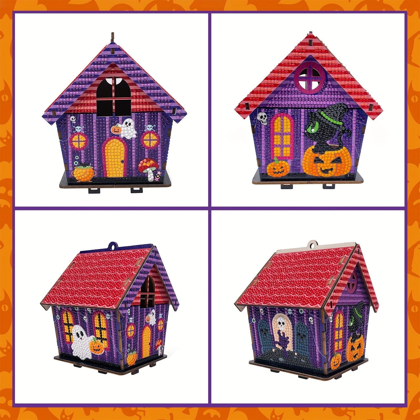 Halloween House | Hanger | Diamond Painting