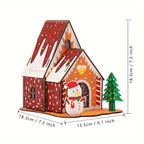 Christmas House | Construction Kit | Diamond Painting