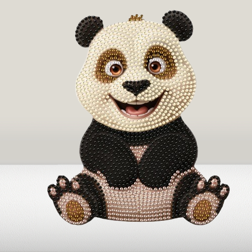 Moving panda | Diamond painting