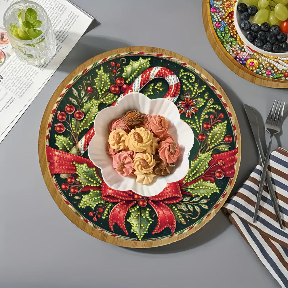 Merry Christmas | Tray | Diamond painting