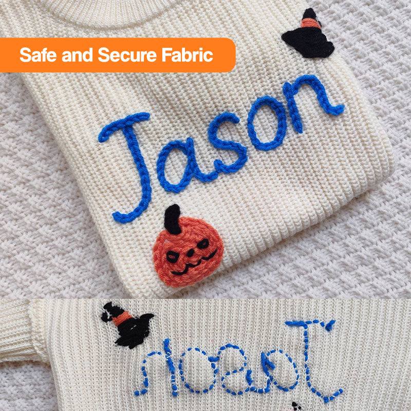 Personalized Name Cozy Toddler Sweater