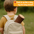 Magnetic Mushroom-Themed Chess Set