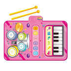 Interactive Music Maestro Non-Slip Play Mat Set with Drumsticks