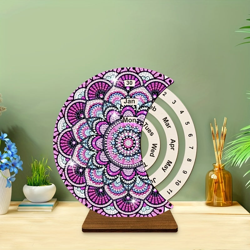 Purple Mandela | Calendar | Diamond Painting