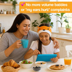 CozyTunes Ultra-Soft Animal Audio Learning Headband