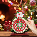 Santa Claus in Christmas Tree | Calendar | Diamond Painting