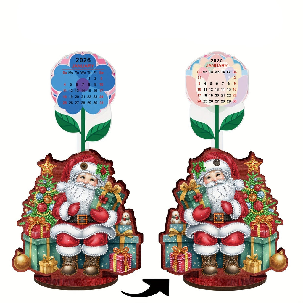 Sitting Santa Claus | Calendar | Diamond Painting