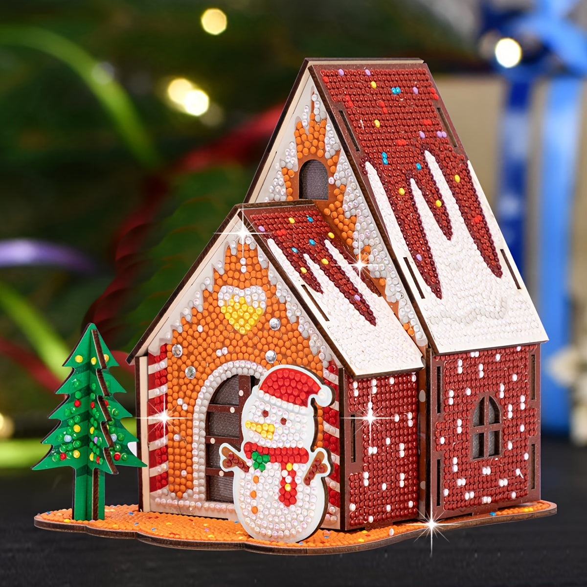 Christmas House | Construction Kit | Diamond Painting