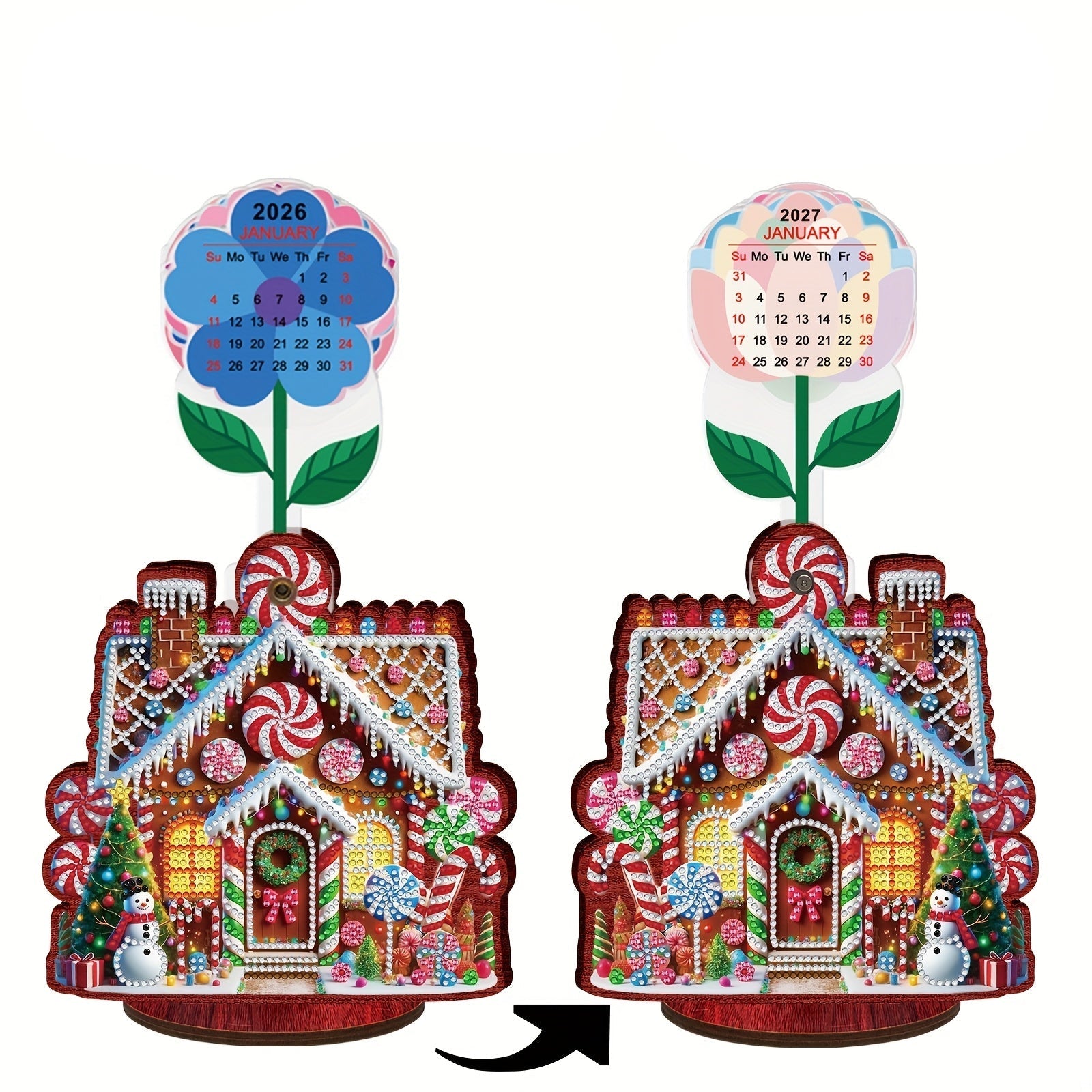 Christmas House | Calendar | Diamond Painting