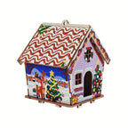Christmas House | Tree Pendant | Diamond Painting