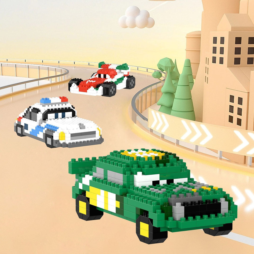 Mini racing cars | Building blocks