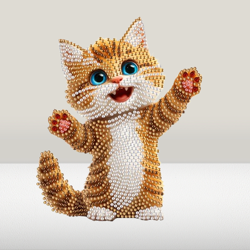 Moving kitten | Diamond painting