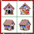 Christmas House | Tree Pendant | Diamond Painting