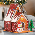 Christmas House | Construction Kit | Diamond Painting