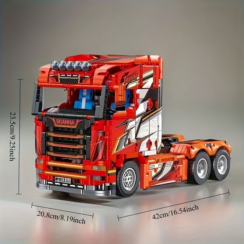 MEGA Rode Truck | Building Blocks