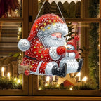 Christmas Santa Diamond Painting Decoration Hanger