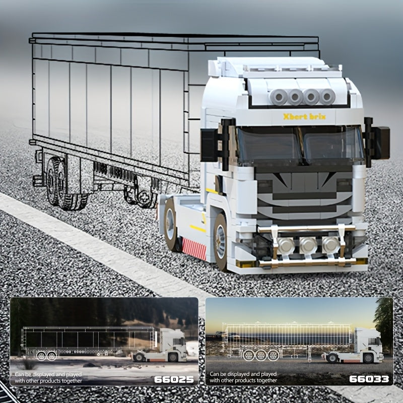 White truck | Building blocks