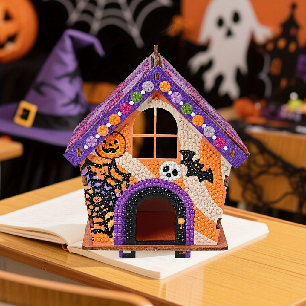 Halloween House | Hanger | Diamond Painting