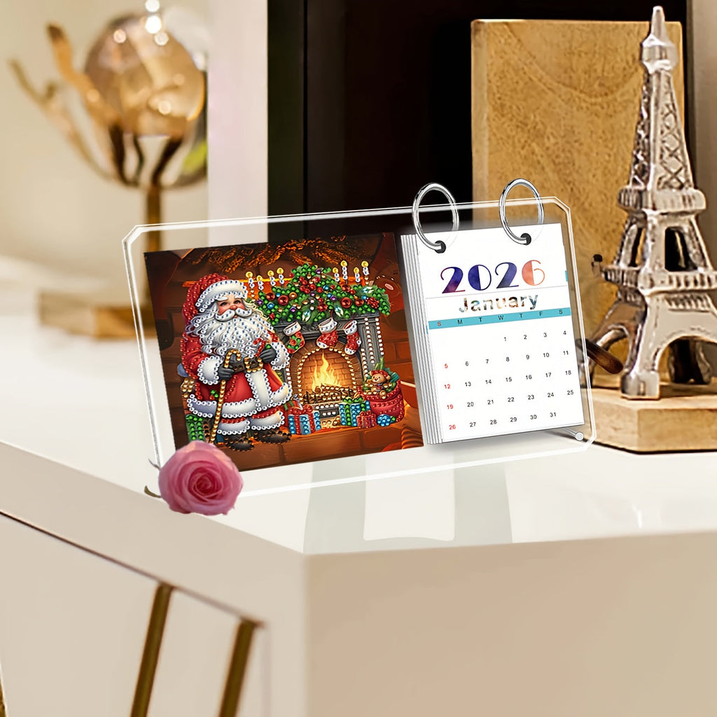 Santa Claus | Standing Calendar | Diamond Painting