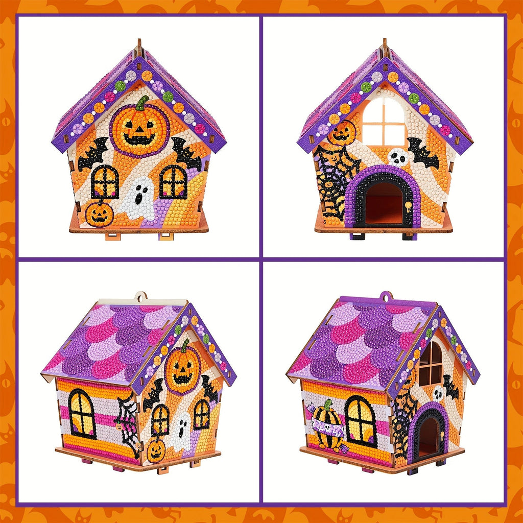 Halloween House | Hanger | Diamond Painting