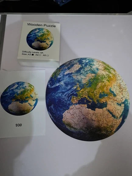 Earth | Wooden Puzzle