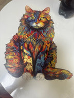 Tough Cat | Wooden Puzzle