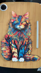 Tough Cat | Wooden Puzzle