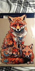 Your Little Foxes | Wooden Puzzle