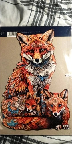 Your Little Foxes | Wooden Puzzle