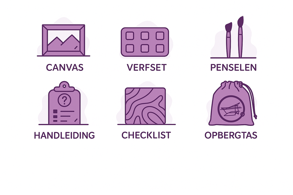 Shopping Street | Paint by Numbers