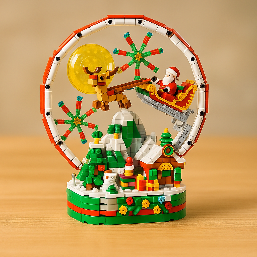 Christmas Ferris Wheel | Building Blocks