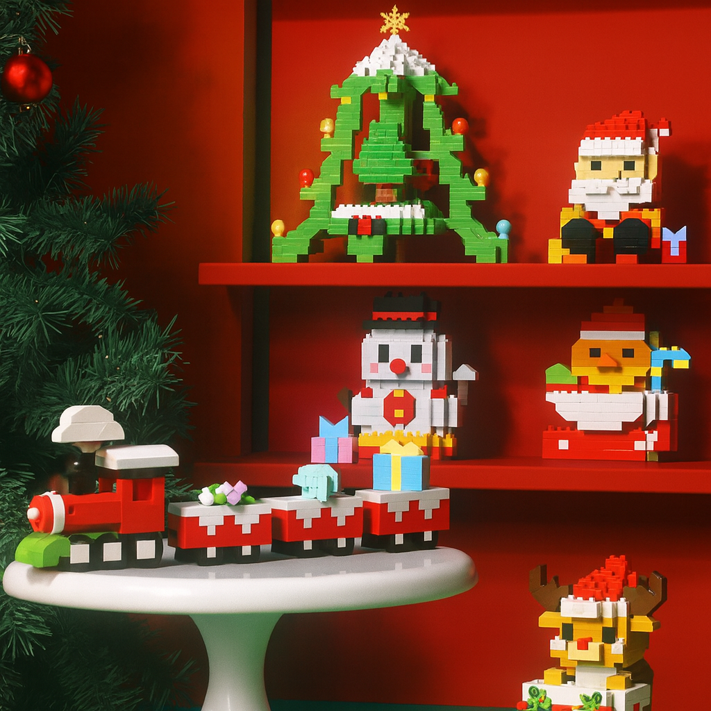 Cute Christmas Mini Figures | Building Blocks