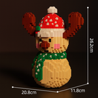 Funny Reindeer | Building Blocks